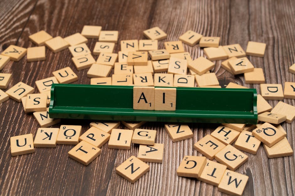 Specialist configuring generative AI tools on a laptop